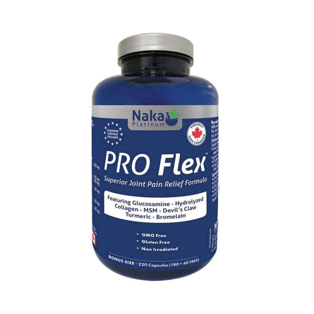 Naka Platinum Pro Flex - 220 Capsules