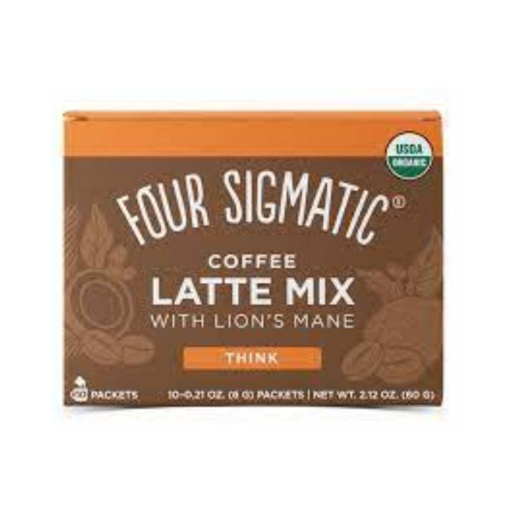 Four Sigmatic mushroom coffee latte mix with lions mane (think) -10 Packets
