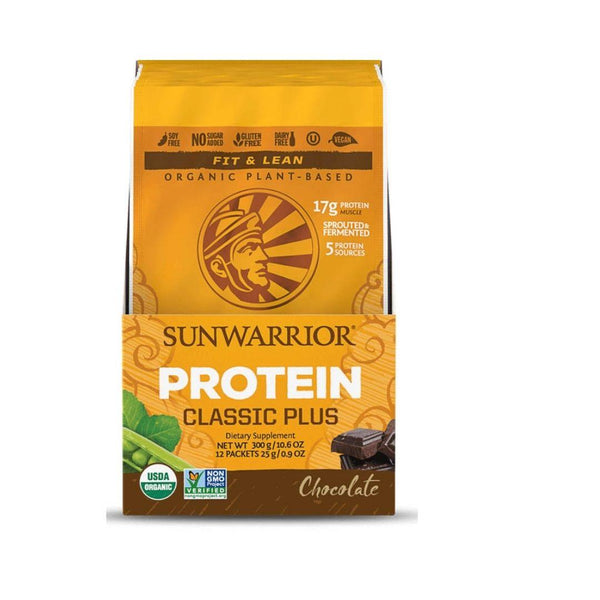 Sunwarrior protein Chocolate ***SINGLE SERVE PACKETS - 25g