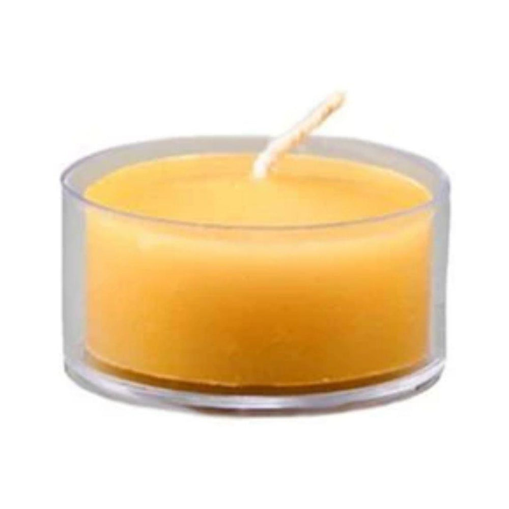 Honey Candles Tealight with Clear Cup