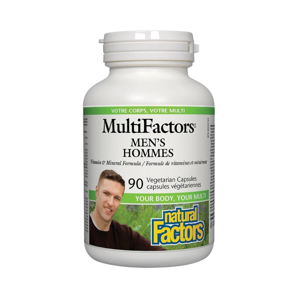 Natural Factors MultiFactors Men's - 90 Vegetarian Capsules