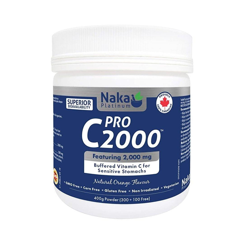 Naka Platinum Pro C2000 (Natural Orange Flavour) - 400 g Powder