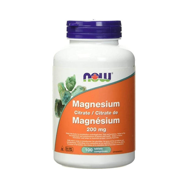 Now Magnium Citrate (200 mg) - 100 Tablets
