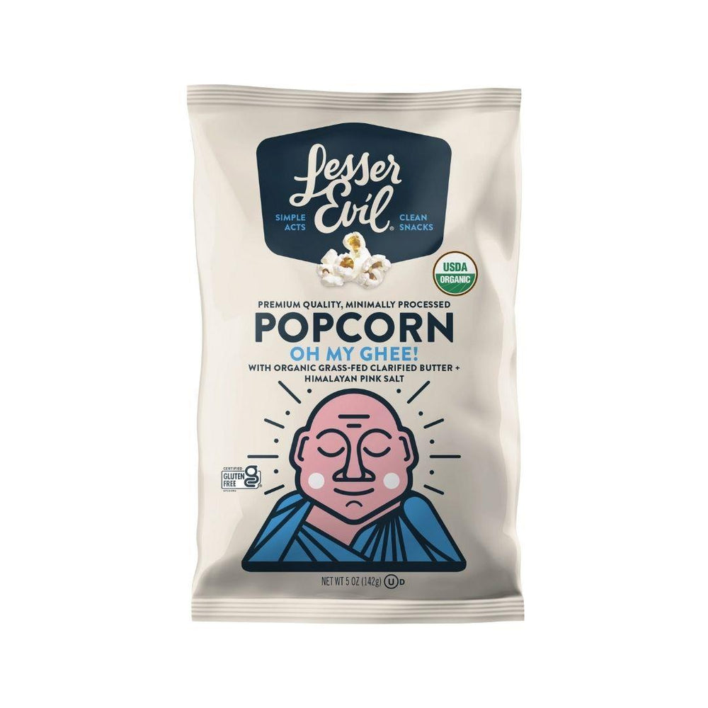 Lesser Evil Organic Ghee Popcorn - 142 g