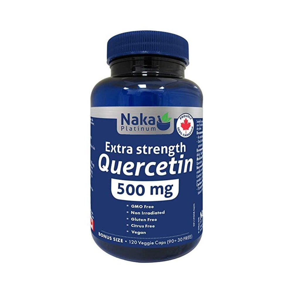 Naka Platinum Extra Strength Quercetin 500 mg - 120 Capsules