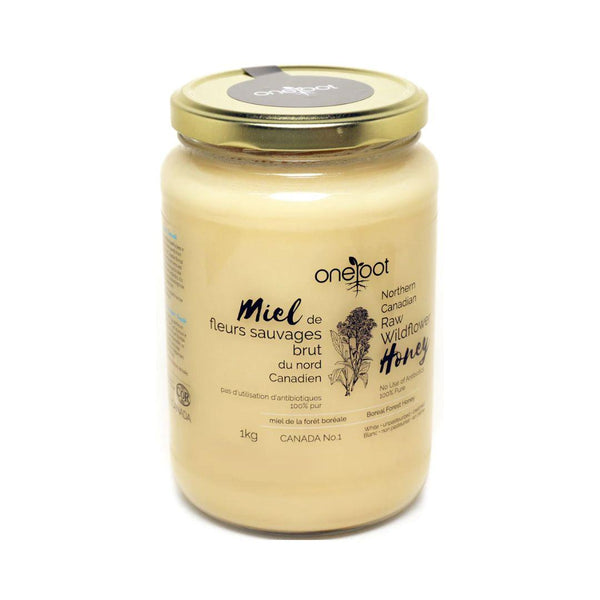 One Root Northern Canadian Raw Wildflower Honey - 500 g