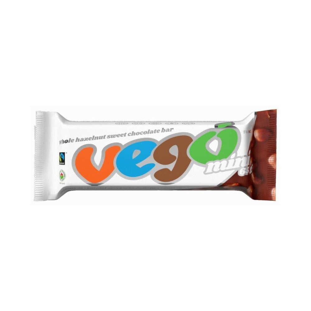 Vego Mini Hazelnut Chocolate Bar - 65 g
