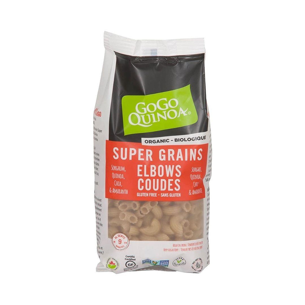 GoGo Quinoa Organic Super Grains Elbow Pasta - 227 g