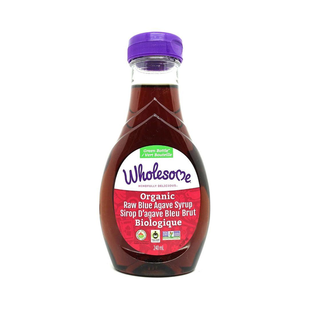Wholesome Organic Raw Blue Agave Syrup - 240 mL