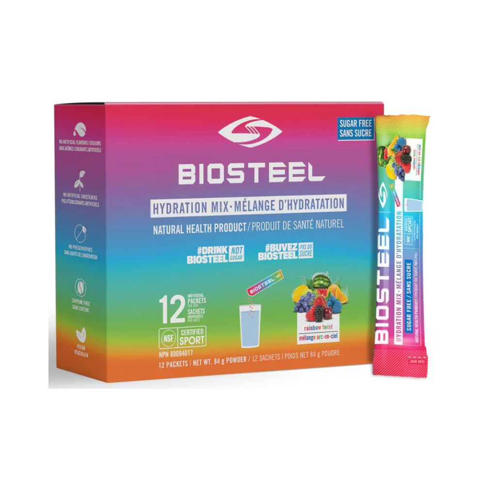 BioSteel Hydration Mix (Rainbow Twist) - 12 Packets