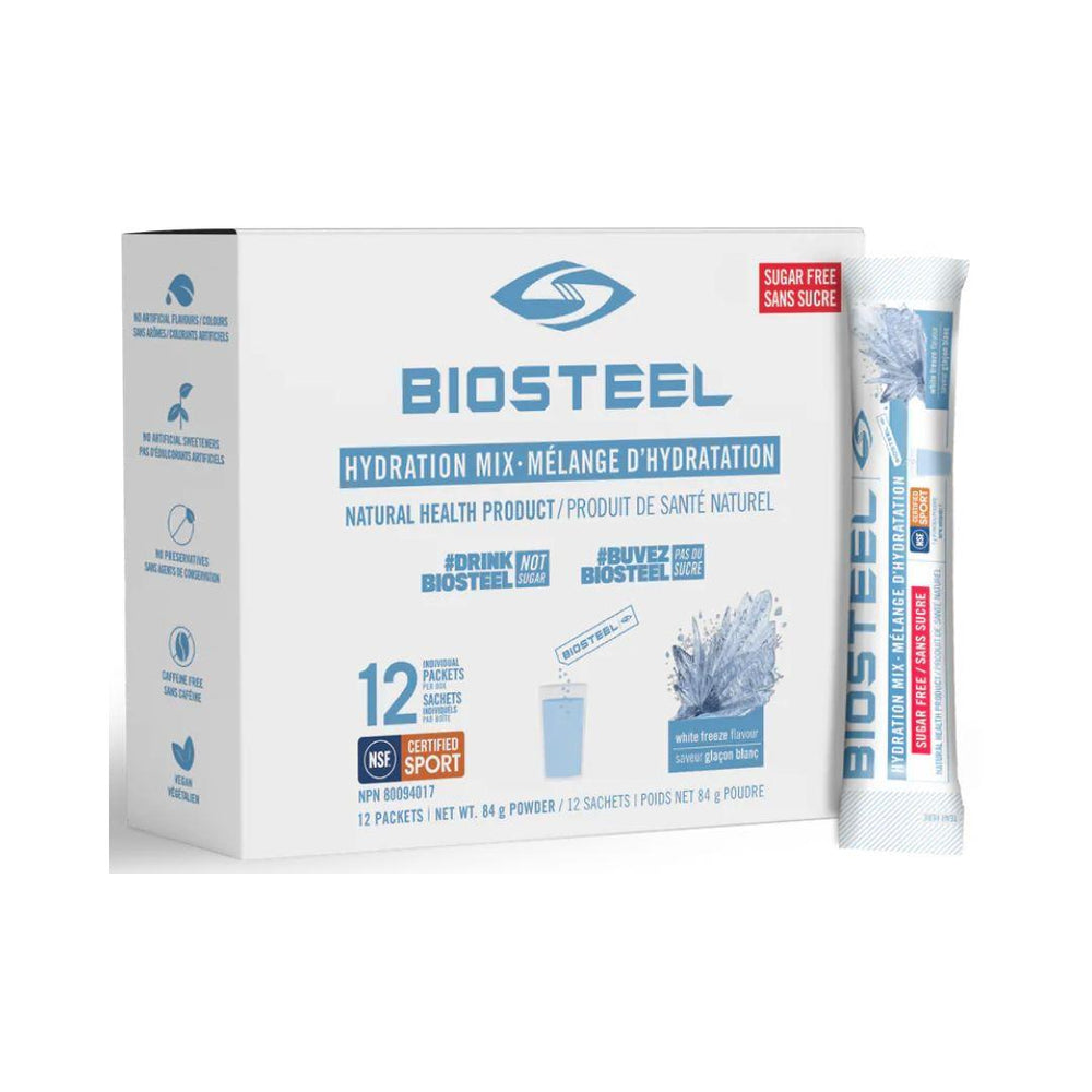 BioSteel Hydration Mix (White Freeze) - 12 Packets
