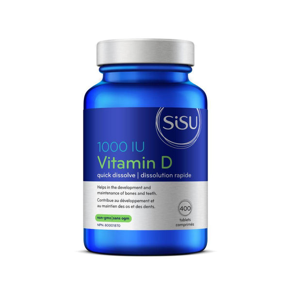 Sisu Vitamin D 1000 IU - 400 tabs