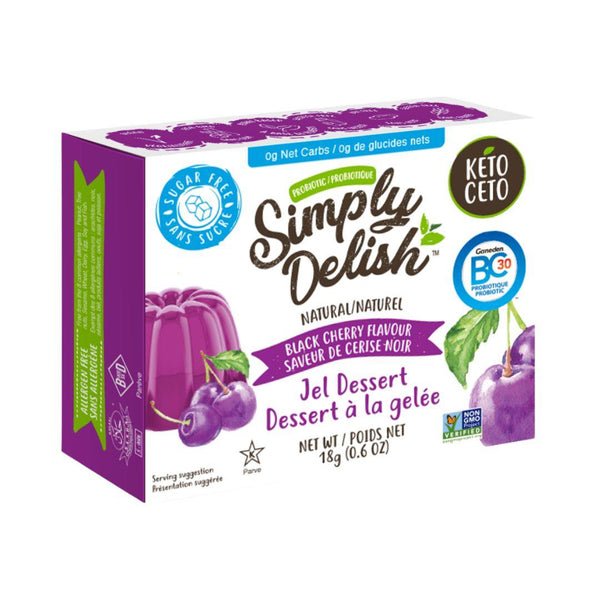 Simply Delish Jel Dessert (Black Cherry) - 18 g