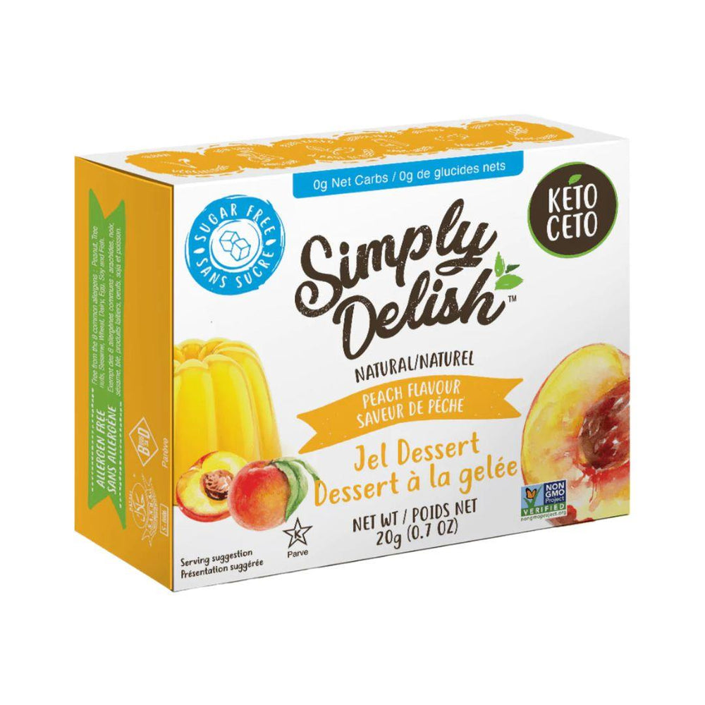 Simply Delish Natural Jel Dessert (Peach Flavour) - 20 g