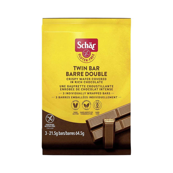 Schär Twin Bar (Gluten-Free) - 3 Bars