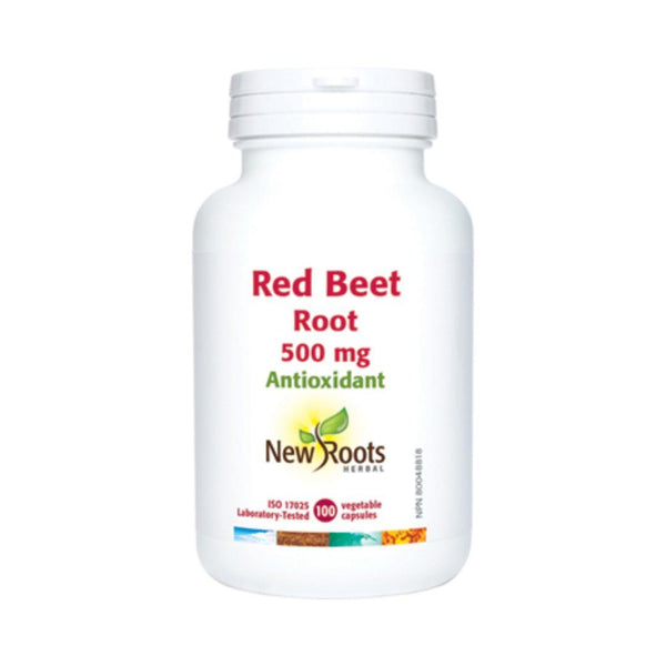 New Roots Red Beet Root 500mg - 100 caps