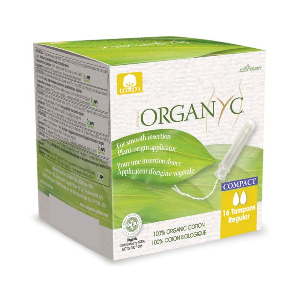 Organ-c Compact Tampons (Regular) - 16