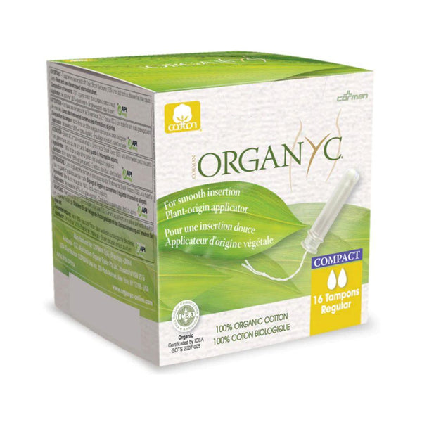 Organ-c Compact Tampons (Regular) - 16