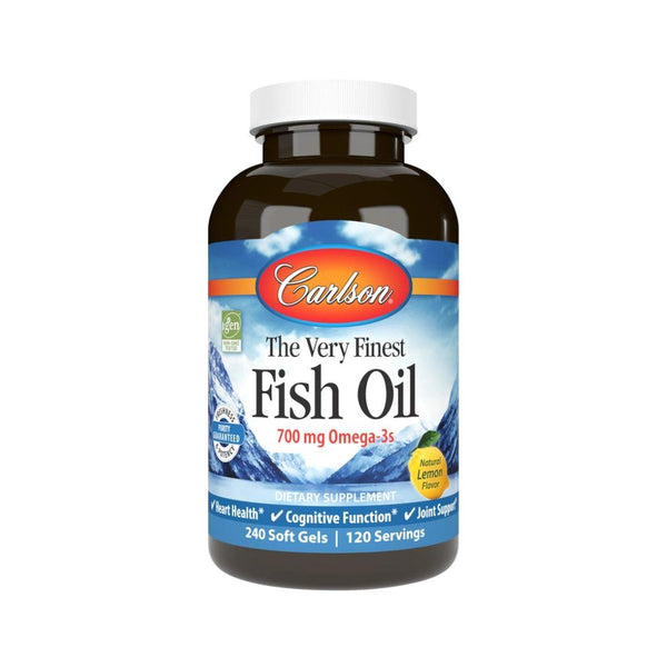 Carlson's Very Finest Fish Oil lemon - 240 softgels