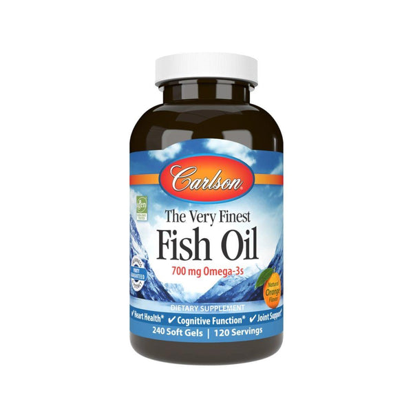 Carlson's Very Finest Fish Oil Orange - 240 Softgels