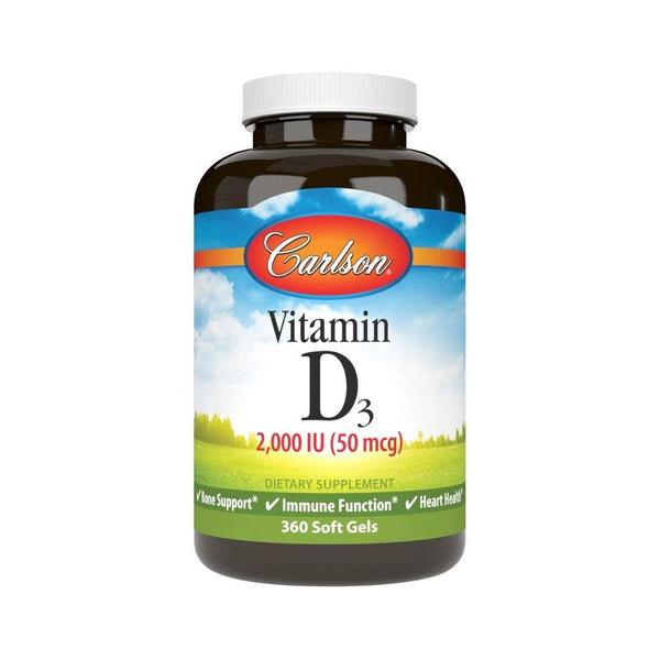 Vitamine D3 2500 IU - 360 softgels