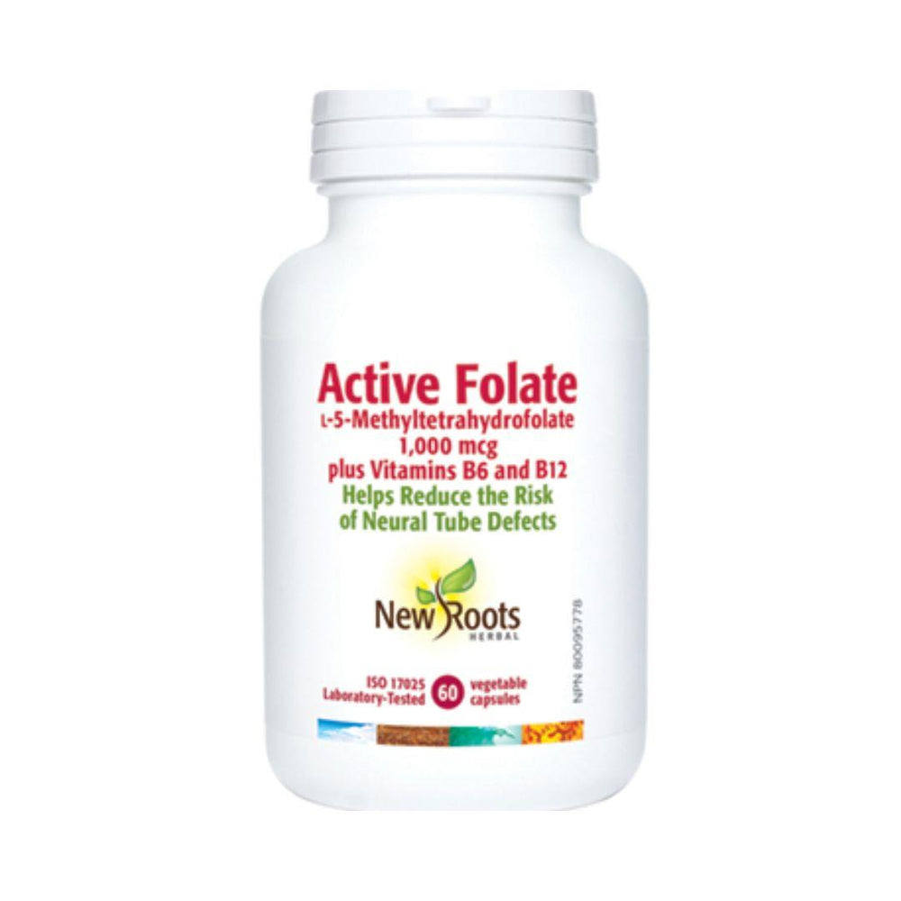 New Roots Active folic acid 1000 mcg - 60 caps