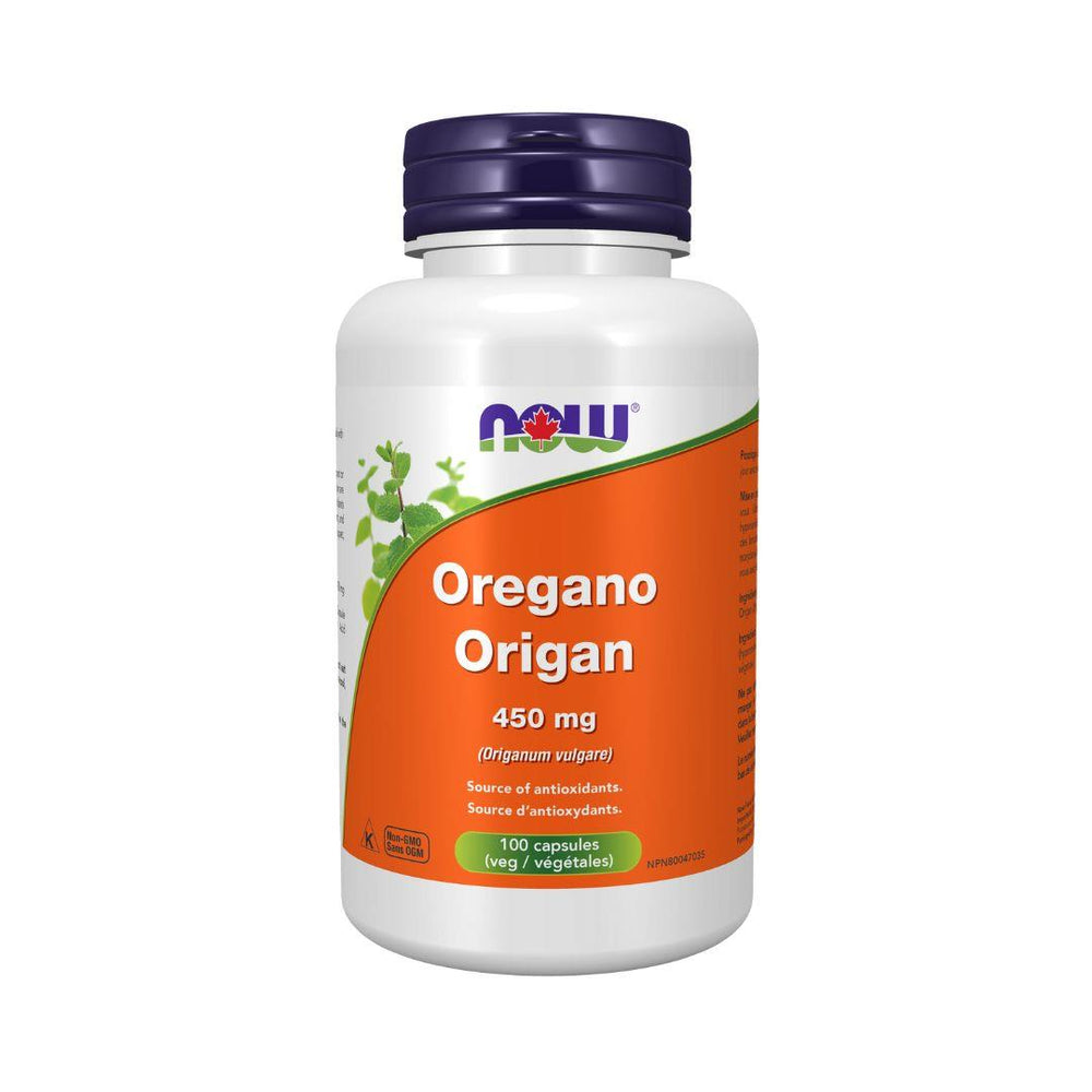 Now Oregano Oil (400 mg) - 100 Vegetarian Capsules