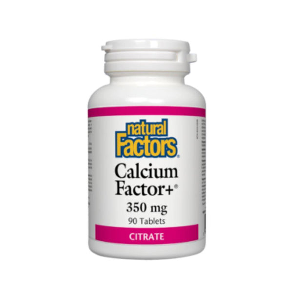 Natural Factors Calcium Factor+ 350mg - 90 tabs