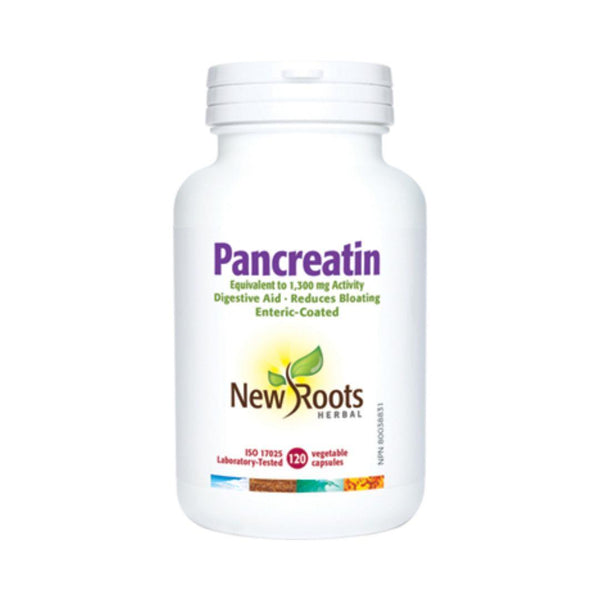 New Roots Pancreatin - 120 caps
