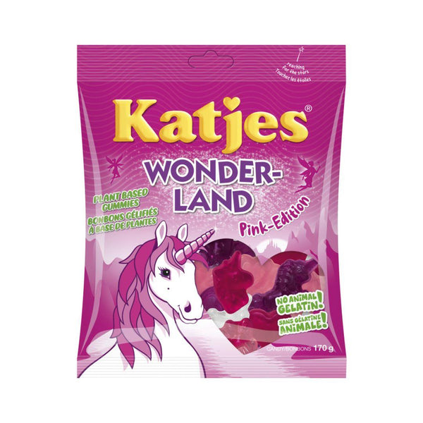 Katjes Wonderland Plant Based Gummies (Pink-Edition) - 170 g