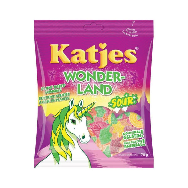 Katjes Wonderland Plant Based Gummies (Sour) - 170 g