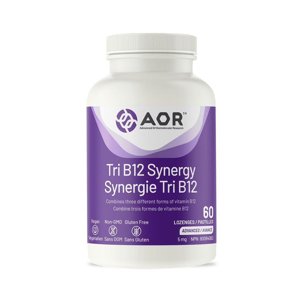 AOR Tri B12 Synergy - 60 lozenges