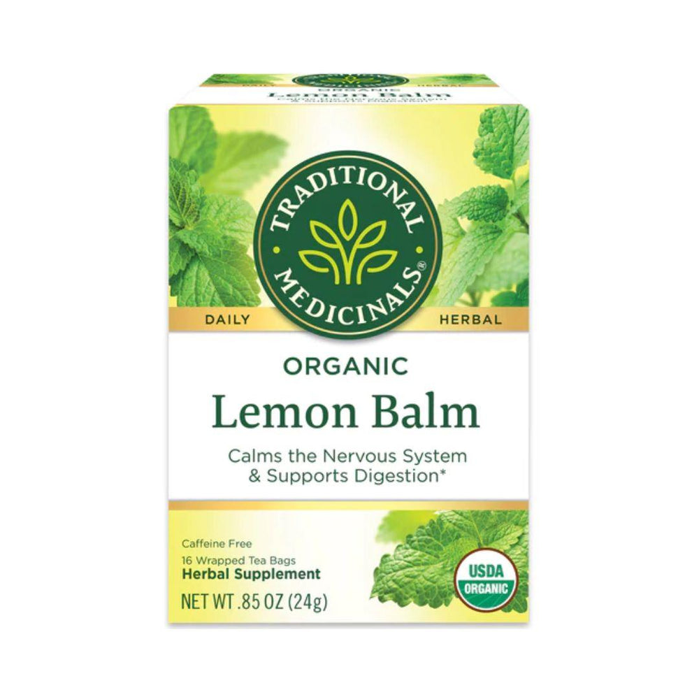 Traditional Medicinals Organic Lemon Balm Tea - 16 Tea Bags