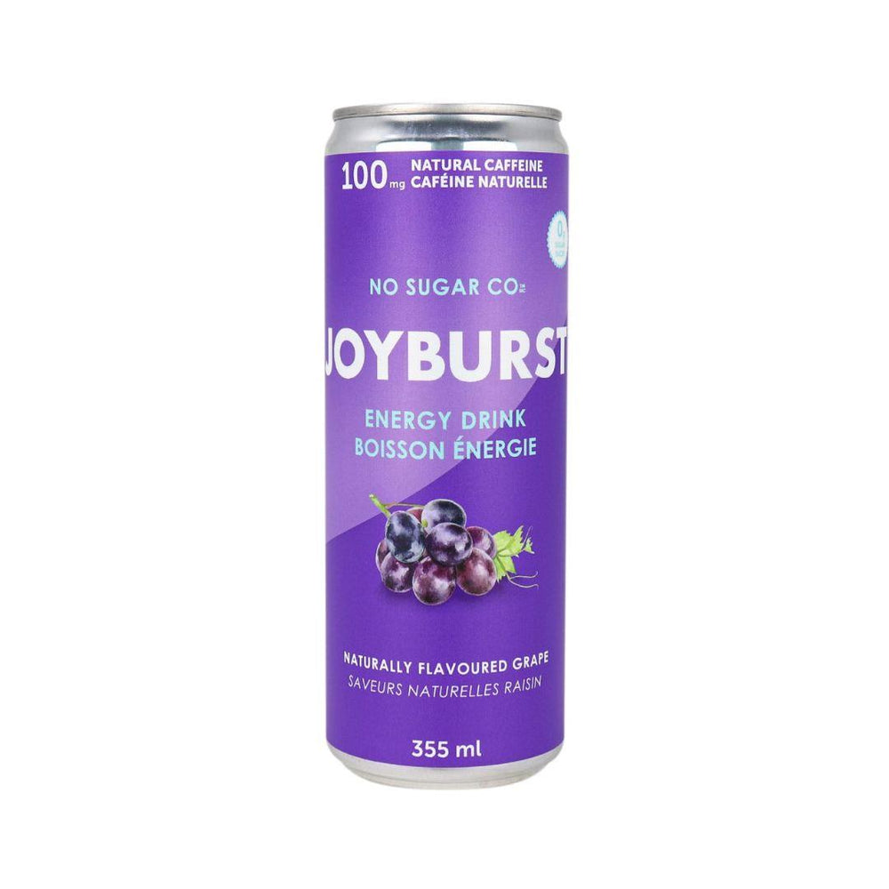 Joyburst Energy Drink (Natural Grape Flavour) - 355 mL