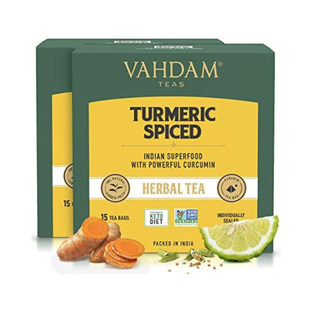 Vahdam Teas Turmeric Spiced - 15 Tea Bags