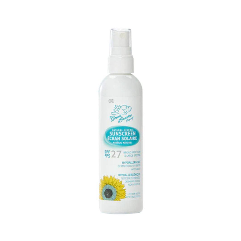 The Green Beaver Mineral Sunscreen (SPF 27) - 90 mL Spray