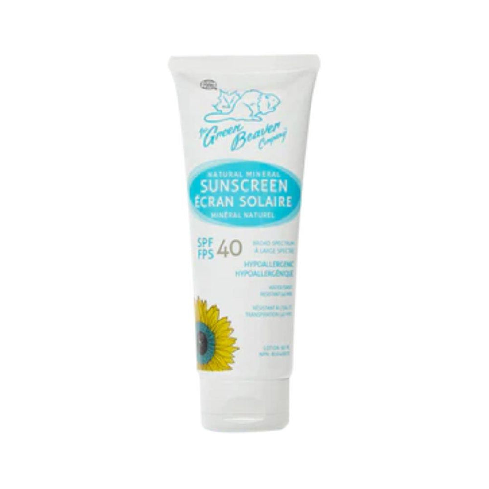 The Green Beaver Mineral Sunscreen (SPF 40) - 90 mL
