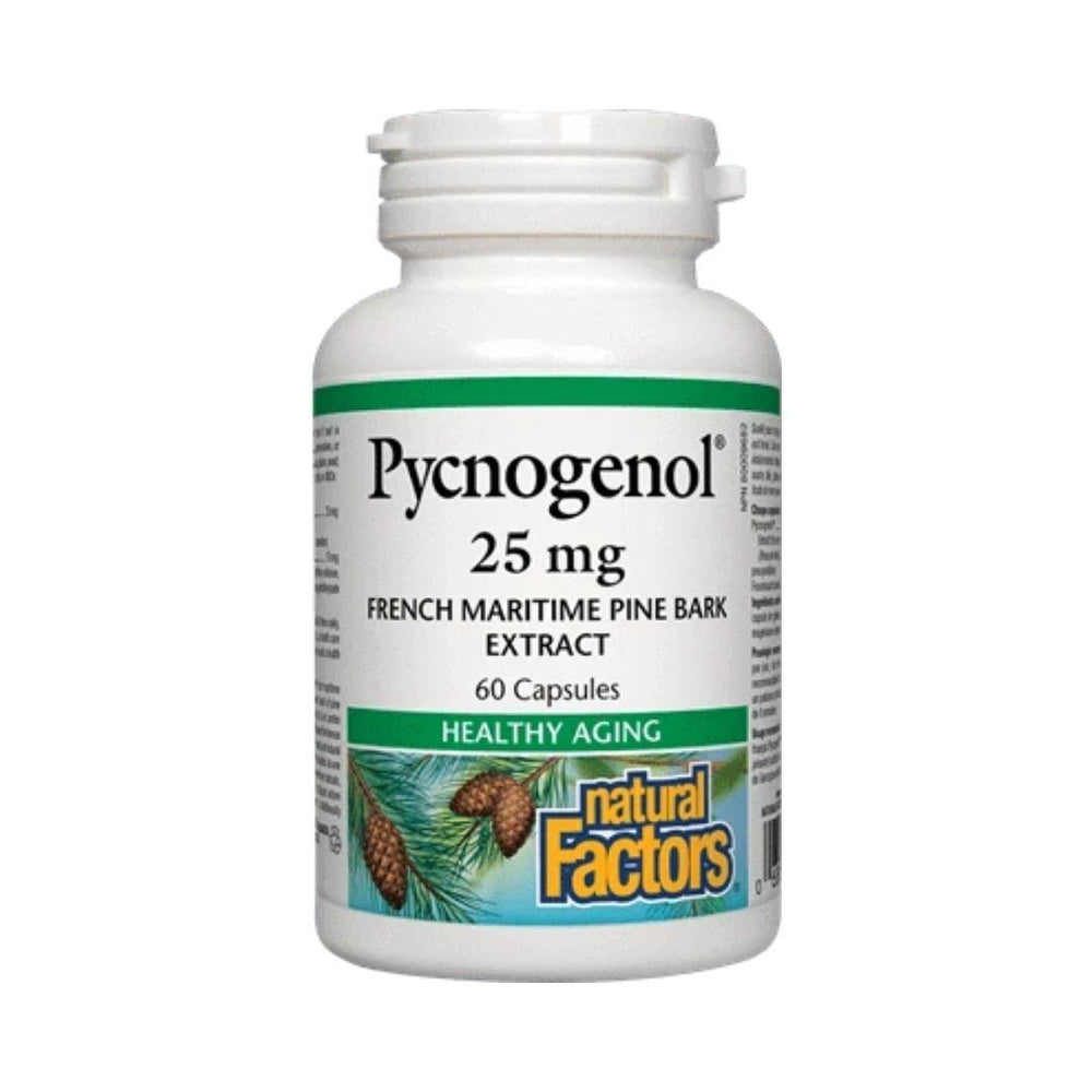 Natural Factors Pycnogenol 25 mg - 60 Vegetarian Capsules