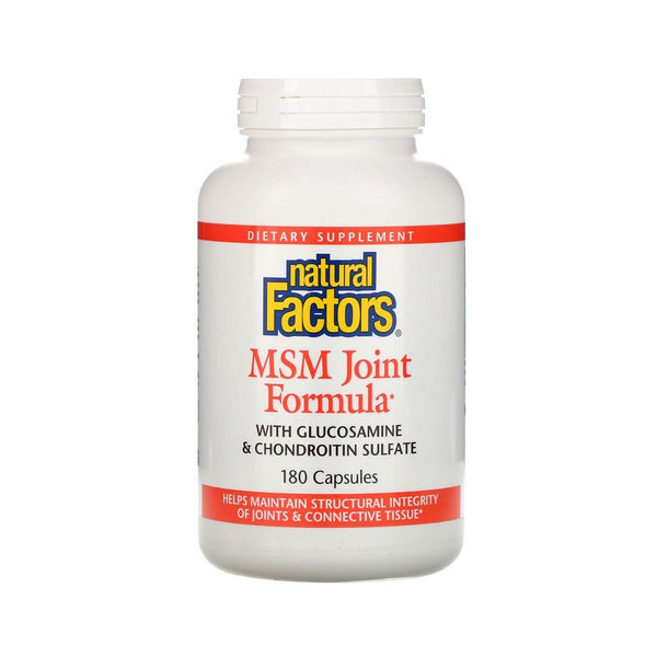 Natural Factors MSM Joint Formula 180 Capsules