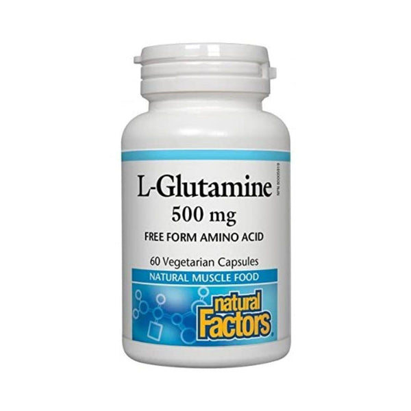 Natural Factors L-Glutamine 500mg 60 Capsules