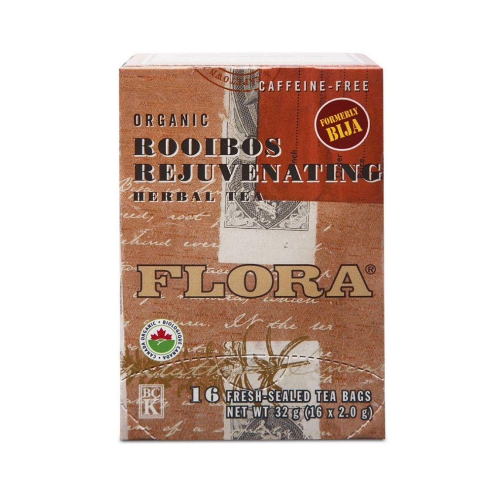 Flora Organic Rooibos Rejuvenating Tea - 16 Tea Bags
