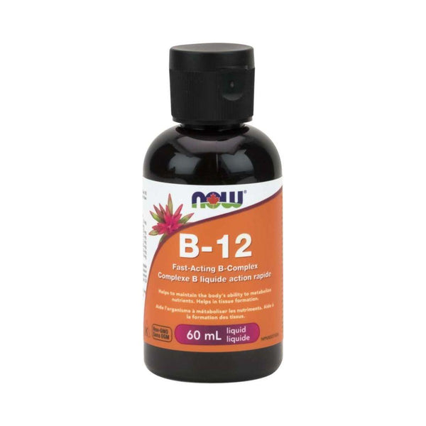 Now B-12 Fast Acting B-Complex - 60 mL