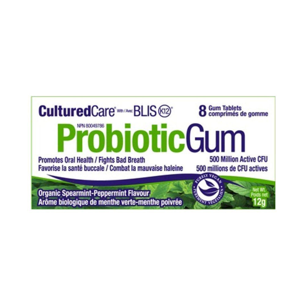 Cultured Care Probiotic Gum with Bliss (Spearmint-Peppemint) - 12 g