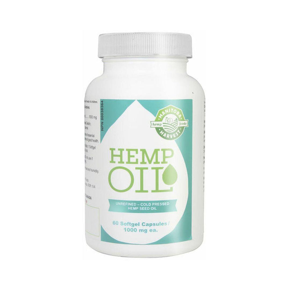 Manitoba Harvest Hemp Seed Oil (1 000 mg) - 60 Softgel Capsules