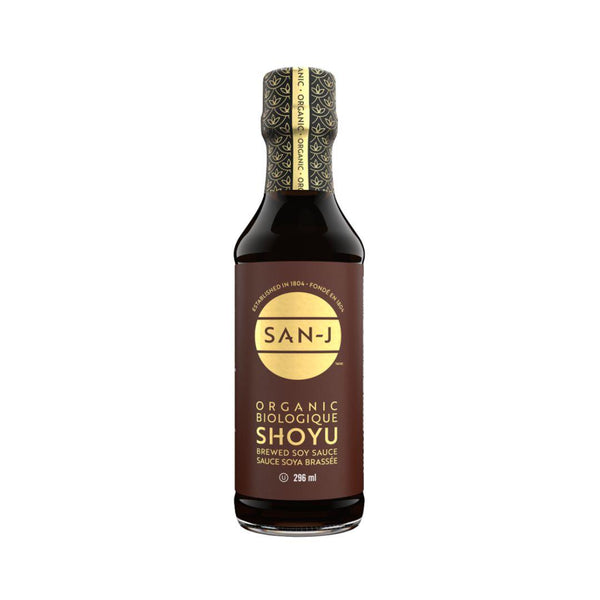 San-J Organic Shoyu (Brewed Soy Sauce) - 296 mL