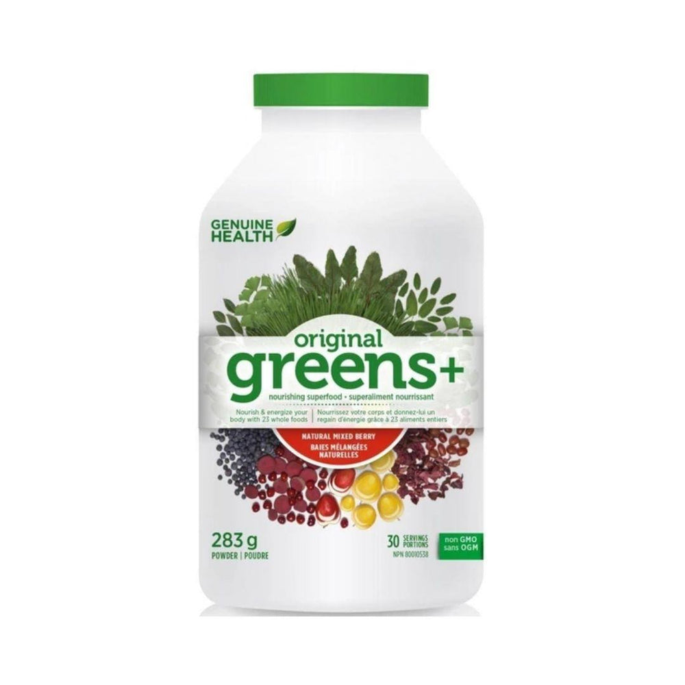Genuine Health Greens+ Original (Natural Mixed Berry) - 283 g