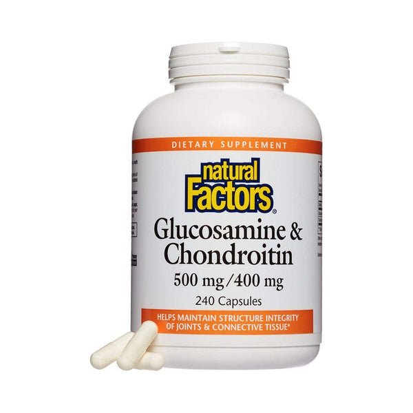 Natural Factors Glucosamine & Chondroitin Sulfate 240 Capsules