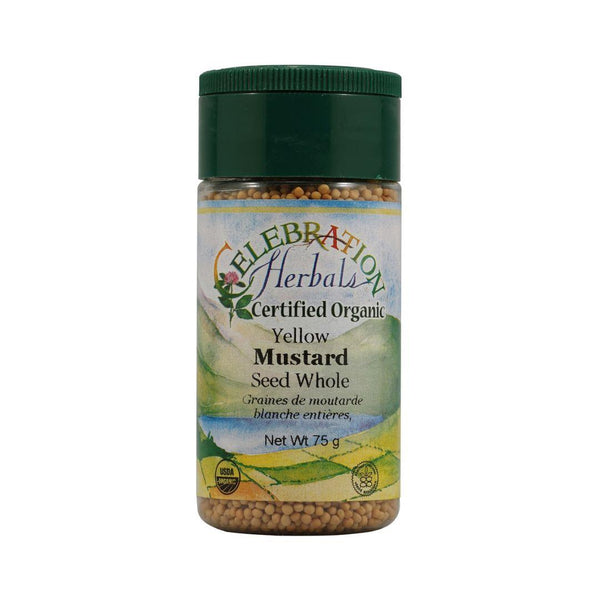 Celebration Herbals Organic Mustard Seed (Whole) - 75 g