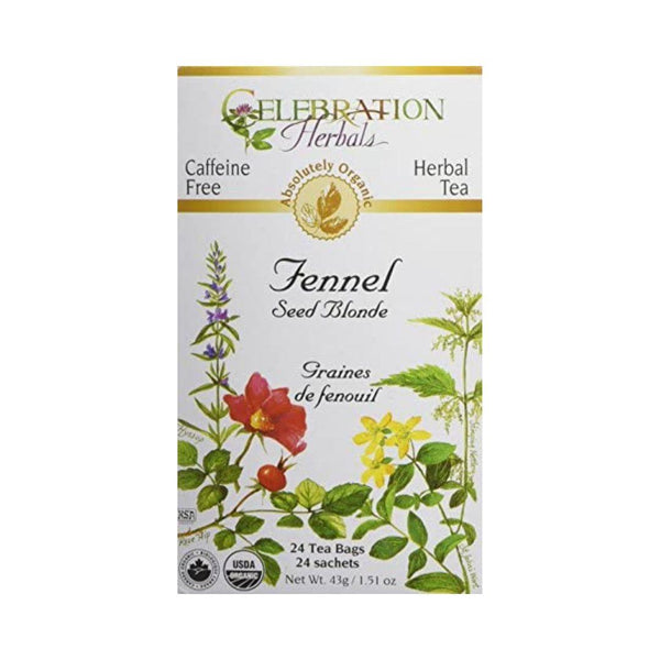 Celebration Herbals Fennel Seed Blonde Tea - 24 Tea Bags