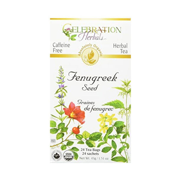 Celebration Herbals Fenugreek Seed Tea - 24 Tea Bags